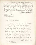 Old Smith Literary Historical Manuscripts Letter *35 Beattie To Garri