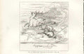 Original Old Antique Print Landseer Sketch .Scene From Lady Lake 1825 19th