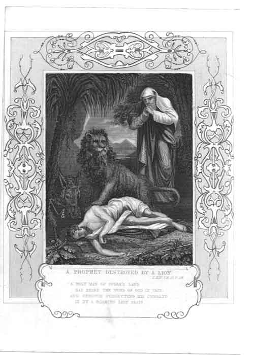 Old Biblical Religion Religious Scripture Bible Prophet Destroyed By
