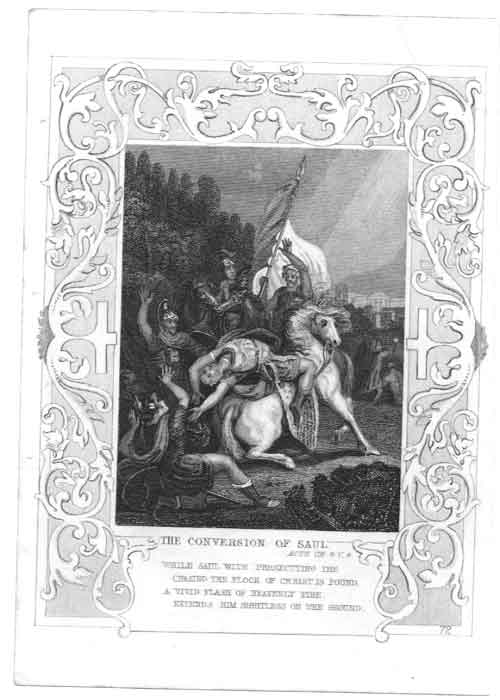 Old Biblical Religion Religious Scripture Bible Conversion Saul Relig