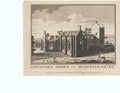 Original Old Antique Print Lincluden Abbey Dumfrieshire Scotland 1790 18th