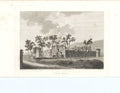 Original Old Antique Print Bog Hall Antiquities Scotland 1790 18th Century