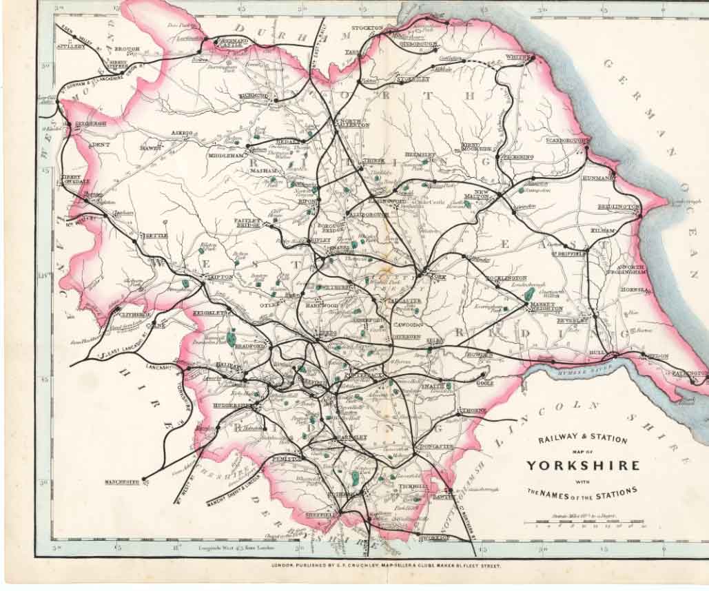 Original Old Antique Print Rare H/C Map Monmouthshire C1864 0 19th