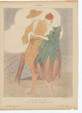 Old Art Deco Humart Deco Humour A Cote De Peau D'Anneour A Cote De Pe