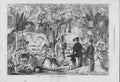 Original Old Antique Print Fete Des Loges At St Germain France 1874 A Victorian