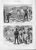 Antique Old Print 20 Years Station Life New South Wales Australia 1883 *2