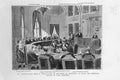 Original Old Antique Print Constitutional Crisis Norway 1883 19th