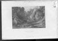 Original Old Antique Print Scene On The Devon Land Burns Steel Engraving 1840