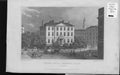 Original Old Antique Print Exceise Office Drummond Edinburgh 1829 Scotland 19th
