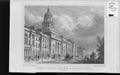 Old Antique Print St Georges Church Charlotte Sq Edinburgh C1830 Scotland 19th