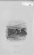 Original Old Antique Print Mayburgh Scotland 1833 19th Century