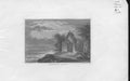 Original Old Antique Print Kirksdale Priory C1850 Scotland 19th