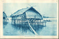 Original Old Antique Print Marine Village New Guinea Drawing By J Mcfarlane