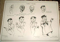 Original Old Vintage Print Early Learning Nursery 20X15" C1931 Puppets