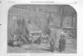 Original Old Antique Print The Italian Boulevards Paris 1853 19th