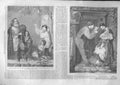Original Old Antique Print The Cottage Door By Clark Fine Art 1859 A Victorian