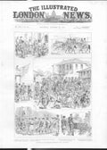 Original Old Antique Print The Bulgarian Elections 1887 A 19th Century