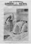 Original Old Antique Print Nuns Hiding In Ladysmith 1900 Boer War 20th