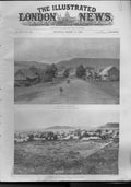 Original Old Antique Print Bloemfontein 1900Pages Africa Boer War Victorian