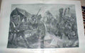 Old Antique Print Rebel Colonists Attacked By Our Cavalry 1900 Boer War 20th