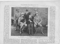 Original Old Antique Print Lord Loch & Officers S African Field Force 1900 20th