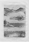 Original Old Antique Print Rhodesian Armoured Train 1900 Boer War 20th
