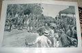 Original Old Antique Print Surrender Kroonstad Guards March Past 1900 Boer War