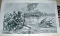 Original Old Antique Print Reconnaissance In Difficulty Colesburg 1900 Boer War