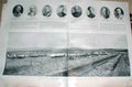 Original Old Antique Print Chieveley Camp & Railway Line Tugela 1900 Boer War