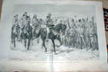 Original Old Antique Print Roberts At Modder River 1900 Boer War 20th