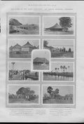Original Old Antique Print Sokoto Boundry Cause Kano Operations Nigeria 1903