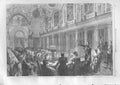 Old Antique Print Banquet Salle Des Etats At New Louvre By Beauce 1859 A 19th