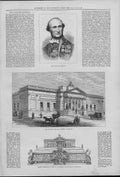 Original Old Antique Print The Walker Fine Art Galklery Liverpool 18 A 19th