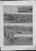 Original Old Antique Print Surrender Gen Prinsloo & Boer Retreat Delagoa Railw A