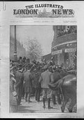 Original Old Antique Print Mr Krueger In Paris & Marseilles 1900 Boer War 20th