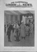 Original Old Antique Print Royals In London Bombay Edinburgh 1905 20th Century