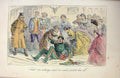 Original Old Antique Print Loser 1858 Leech H/C S Romamce 19th Century