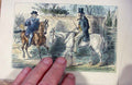 Original Old Antique Print Mr Bunting Rejected 1858 Leech H/C S 19th
