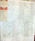 Original Old Vintage Print Okehampton Map 1960 20th Century