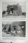 Original Old Vintage Print Home Black Justice Kano 1922 Photo Africa 20th