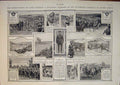 Original Old Antique Print Roberts Return South Africa Campaign Cape Town 1901