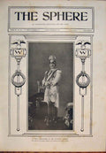 Original Old Antique Print Lewis Waller Lyceum Theatre London 1901 Victorian