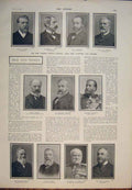 Original Old Antique Print Bovril Advert War Advertisement 1901 20th