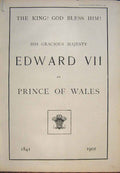 Original Old Antique Print King Edward Marlborough House 1901 20th