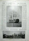 Old Antique Print Pilgrims In Holy City Pope Seated Sedia Gestatoria 190 20th
