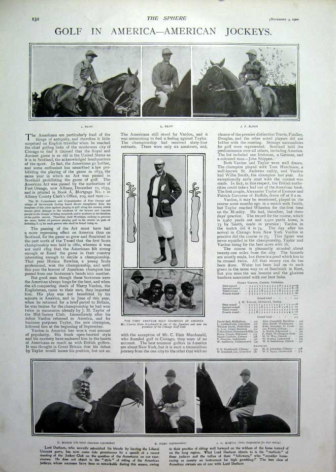 Old Antique Print Where Capt De Montmorency & Col Hoskier Fell 1900 Afric 20th