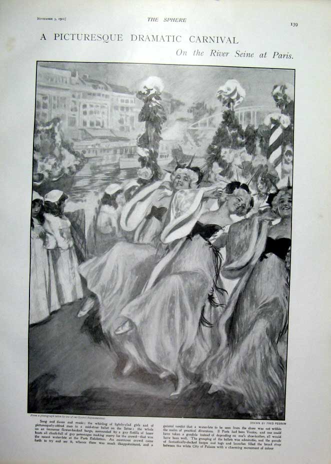 Old Antique Print Lee Waller As D'Artagnan At Lyceum Theatre 1900 London 20th