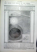 Original Old Antique Print Queen Victoria & Her Colonials Home From War 1900