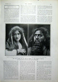 Original Old Antique Print World Wheels 1900 London Cycle Shows 20th