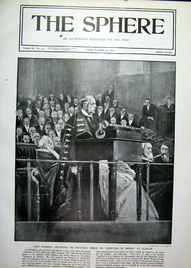 Original Old Antique Print Triumphs Modern Ship Building 1900 White Star Line